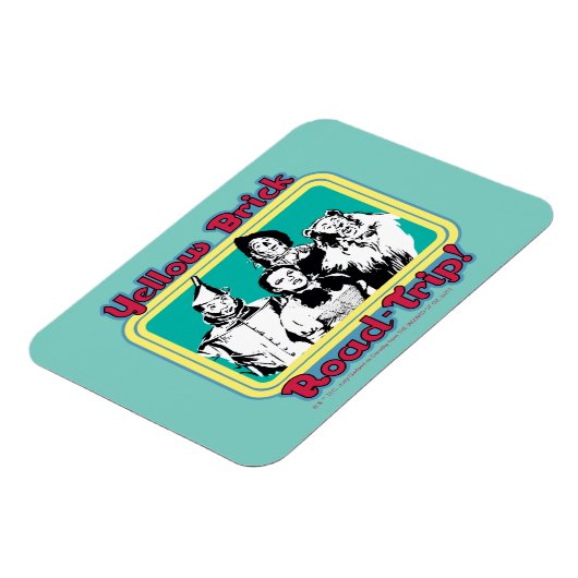 De wizard OZ™ | Gele weg naar de weg. Magneet (Linkerzijde)