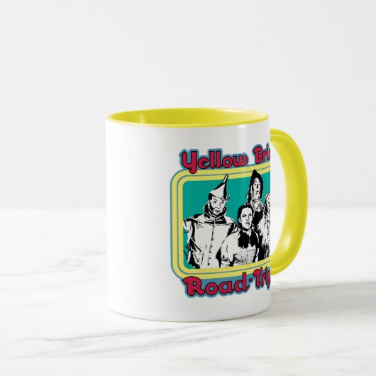 De wizard OZ™ | Gele weg naar de weg. Mok (Voorkant rechts)