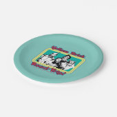 De wizard OZ™ | Gele weg naar de weg. Papieren Bordje (Gekanteld)