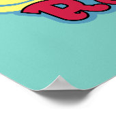 De wizard OZ™ | Gele weg naar de weg. Poster (Hoek)