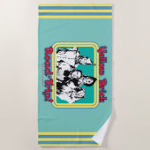 De wizard OZ™ | Gele weg naar de weg. Strandlaken (Voorkant)