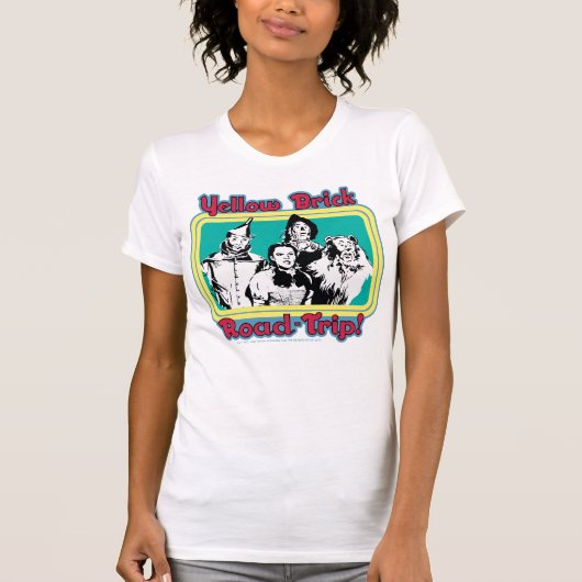 De wizard OZ™ | Gele weg naar de weg. T-shirt (Voorkant)