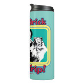 De wizard OZ™ | Gele weg naar de weg. Thermosbeker (Geroteerd rechts)