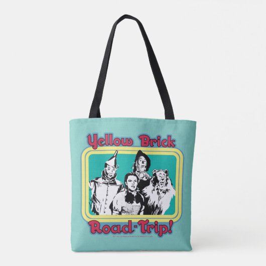 De wizard OZ™ | Gele weg naar de weg. Tote Bag (Achterkant)