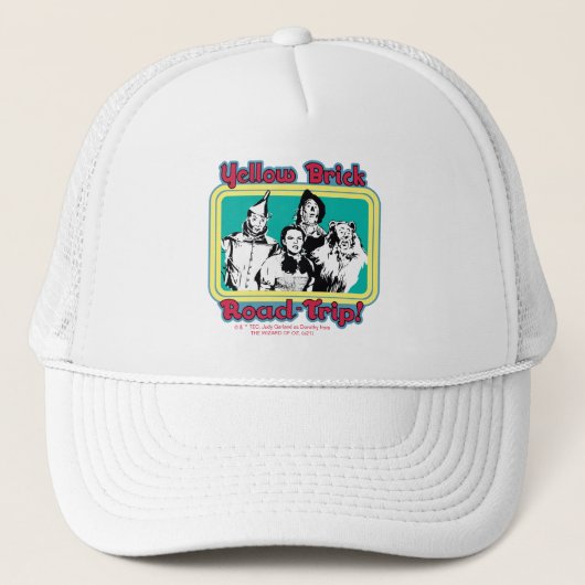 De wizard OZ™ | Gele weg naar de weg. Trucker Pet (Voorkant)