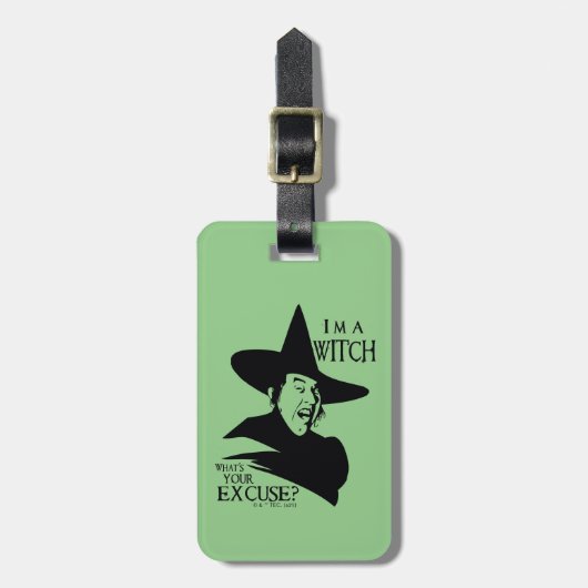 De wizard OZ™ | Ik ben een heks Bagagelabel (Voorkant verticaal)