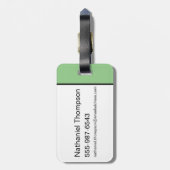 De wizard OZ™ | Ik ben een heks Bagagelabel (Achterkant verticaal)