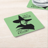 De wizard OZ™ | Ik ben een heks Kartonnen Onderzetters (Schuin)