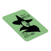 De wizard OZ™ | Ik ben een heks Magneet (Rechterzijde)
