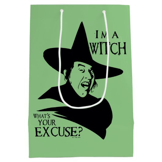 De wizard OZ™ | Ik ben een heks Medium Cadeauzakje (Achterkant)