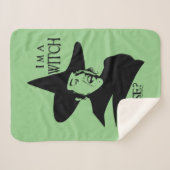 De wizard OZ™ | Ik ben een heks Sherpa Deken (Voorkant (horizontaal))