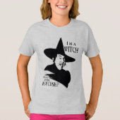 De wizard OZ™ | Ik ben een heks T-shirt (Voorkant)