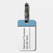 De wizard OZ™ | Ik ben niet in Kansas Bagagelabel (Achterkant verticaal)