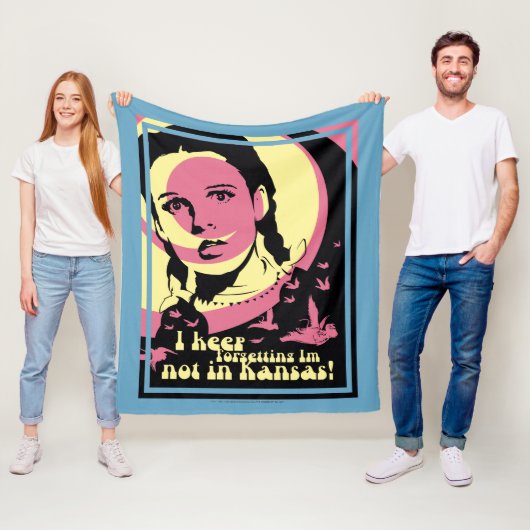 De wizard OZ™ | Ik ben niet in Kansas Fleece Deken (In situ)