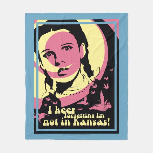 De wizard OZ™ | Ik ben niet in Kansas Fleece Deken (Voorkant)