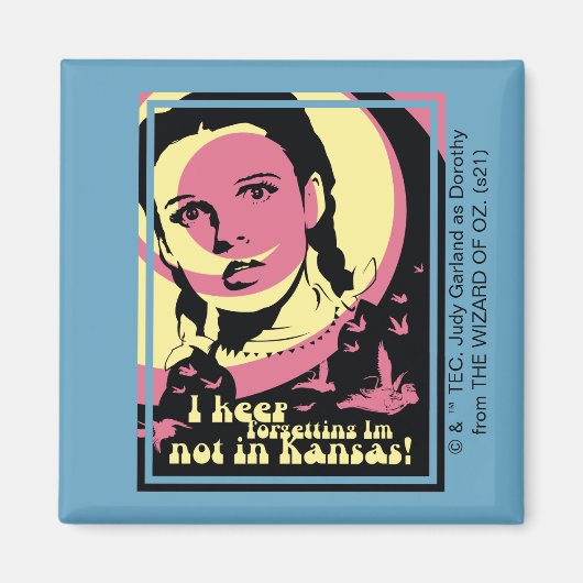 De wizard OZ™ | Ik ben niet in Kansas Magneet (Voorkant)