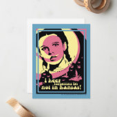 De wizard OZ™ | Ik ben niet in Kansas Notitiekaartje (Voorkant / Achterkant in situ)