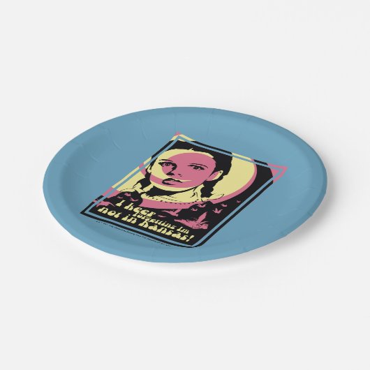 De wizard OZ™ | Ik ben niet in Kansas Papieren Bordje (Gekanteld)