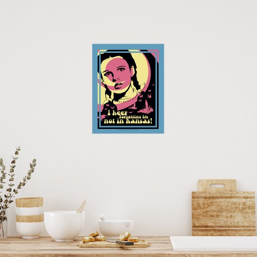 De wizard OZ™ | Ik ben niet in Kansas Poster (Keuken)