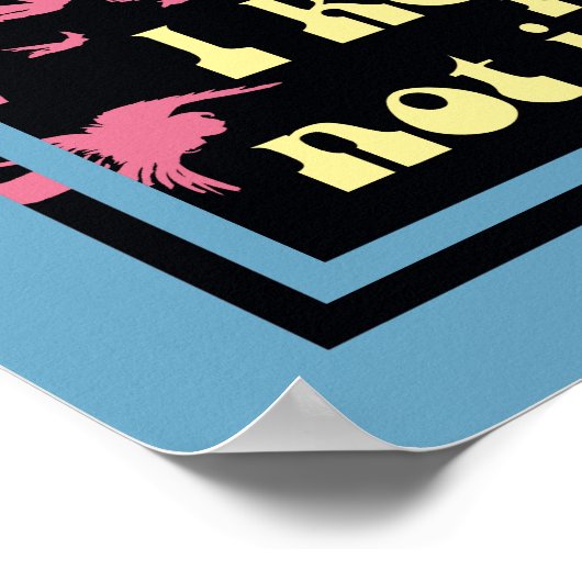 De wizard OZ™ | Ik ben niet in Kansas Poster (Hoek)