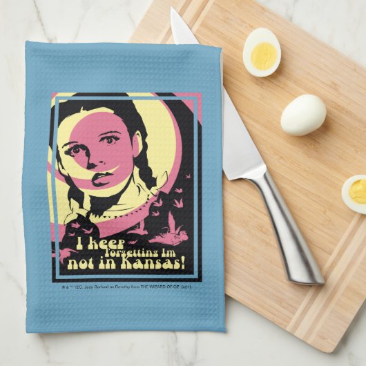 De wizard OZ™ | Ik ben niet in Kansas Theedoek (Quarter Fold)