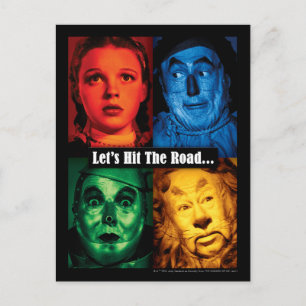 De wizard OZ™   Laten we de weg bewandelen Briefkaart