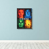 De wizard OZ™ | Laten we de weg bewandelen Canvas Afdruk (Insitu (Houten vloer))