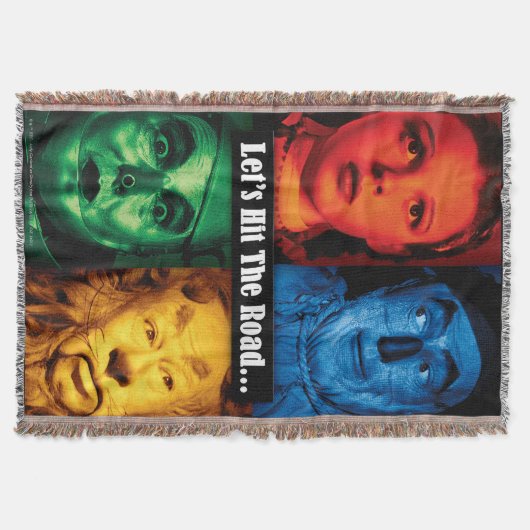 De wizard OZ™ | Laten we de weg bewandelen Deken (Voorkant)