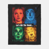 De wizard OZ™ | Laten we de weg bewandelen Fleece Deken (Voorkant)