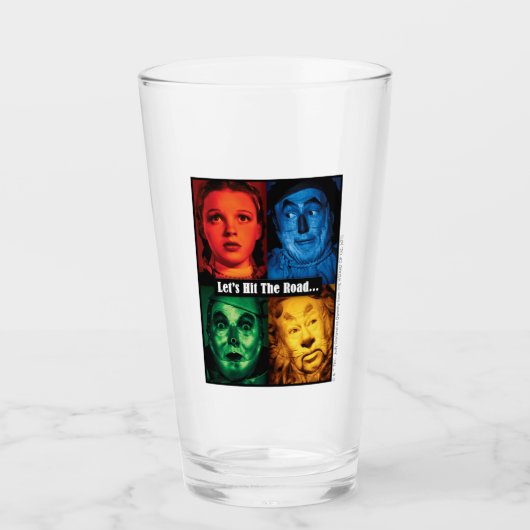 De wizard OZ™ | Laten we de weg bewandelen Glas (Voorkant)