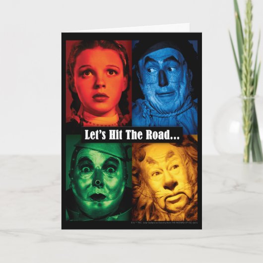 De wizard OZ™ | Laten we de weg bewandelen Kaart (Voorkant)