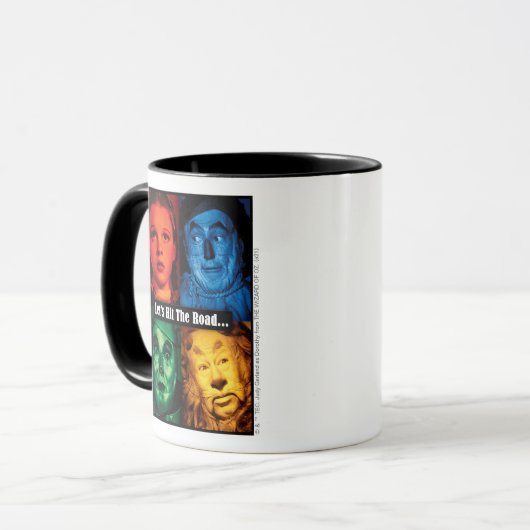 De wizard OZ™ | Laten we de weg bewandelen Mok (Voorkant links)