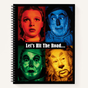 De wizard OZ™ Laten we de weg bewandelen Notitieboek