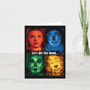 De wizard OZ™   Laten we de weg bewandelen Notitiekaartje