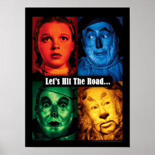 De wizard OZ™   Laten we de weg bewandelen Poster