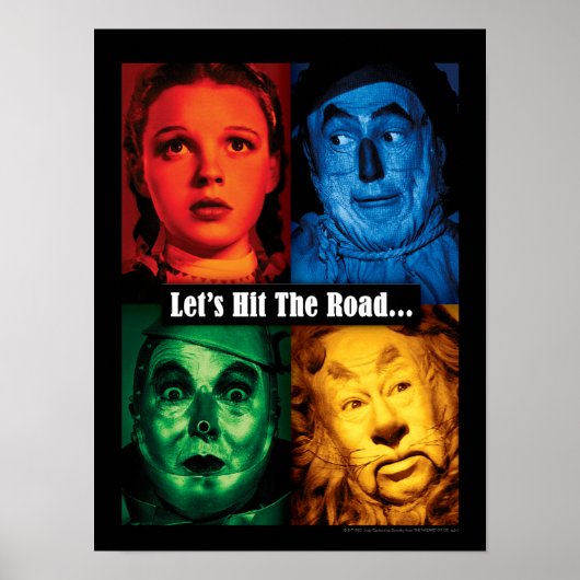 De wizard OZ™ | Laten we de weg bewandelen Poster (Voorkant)