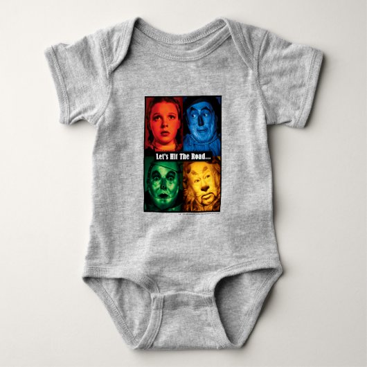 De wizard OZ™ | Laten we de weg bewandelen Romper (Voorkant)