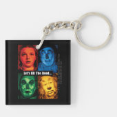 De wizard OZ™ | Laten we de weg bewandelen Sleutelhanger (Achterkant)