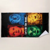 De wizard OZ™ | Laten we de weg bewandelen Strandlaken (Voorkant)