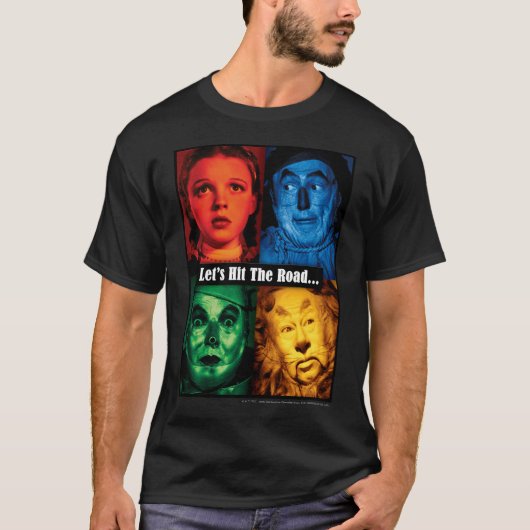 De wizard OZ™ | Laten we de weg bewandelen T-shirt (Voorkant)