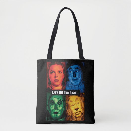 De wizard OZ™ | Laten we de weg bewandelen Tote Bag (Voorkant)