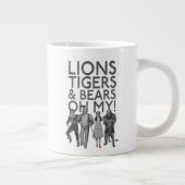 De wizard OZ™ | Liontijgers en Beren Oh mijn! Grote Koffiekop (Rechts)