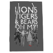 De wizard OZ™ | Liontijgers en Beren Oh mijn! Medium Cadeauzakje (Voorkant)