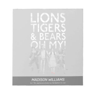 De wizard OZ™   Liontijgers en Beren Oh mijn! Notitieblok