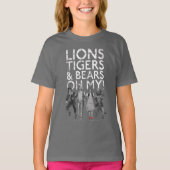 De wizard OZ™ | Liontijgers en Beren Oh mijn! T-shirt (Voorkant)