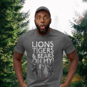 De wizard OZ™ | Liontijgers en Beren Oh mijn! T-shirt