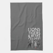 De wizard OZ™ | Liontijgers en Beren Oh mijn! Theedoek (Verticaal)