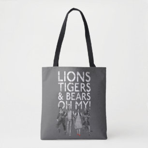 De wizard OZ™ Liontijgers en Beren Oh mijn! Tote Bag