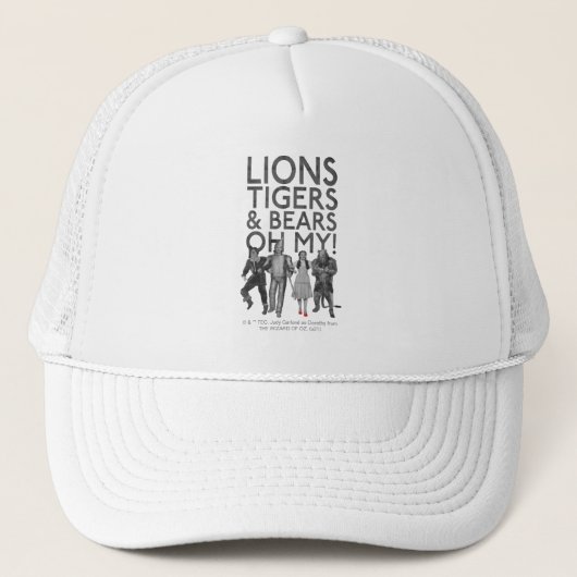 De wizard OZ™ | Liontijgers en Beren Oh mijn! Trucker Pet (Voorkant)