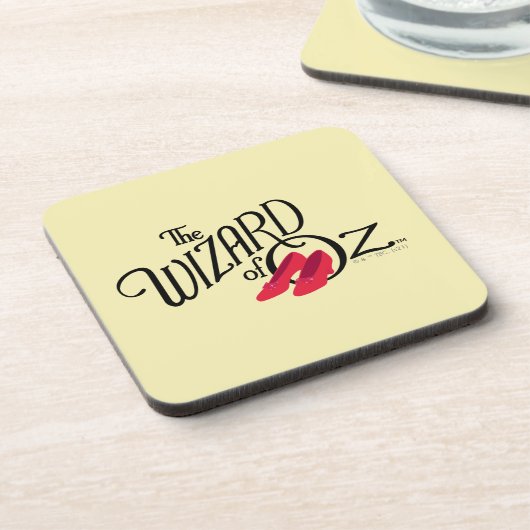 De wizard OZ™ Logo Bier Onderzetter (Linkerzijde)